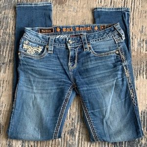 Rock revival women’s skinny jeans size 27 Betty